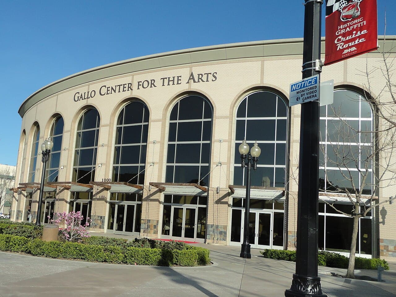 Gallo Center for the Arts in downtown Modesto, California